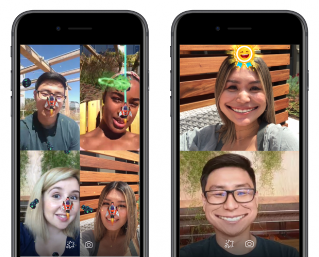 Facebook brings AR gaming to Messenger video chat