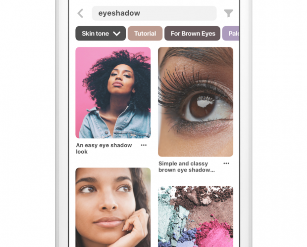 Pinterest introduces skin tone tool for beauty searches 