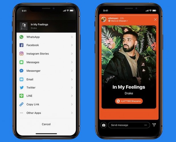 Shazam for iOS offers Instagram Story integration in latest update